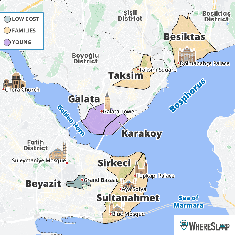 أفضل أحياء إسطنبول للعيش بدون سيارة 2026