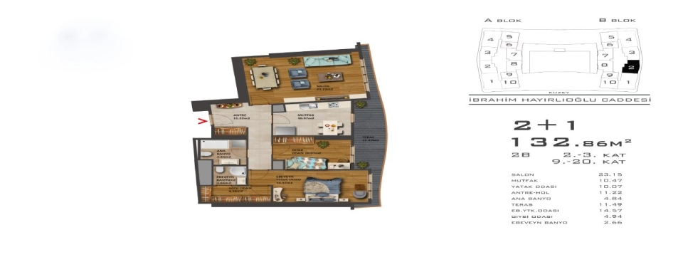 2-Bed 132m² Flat in gaziosmanpaşa — From $450,000 · Citizenship Eligible | Domirel — photo 16