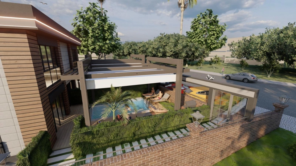 Comfort villas with sea views In Buyukcekmece region suitable for Turkish citizenship