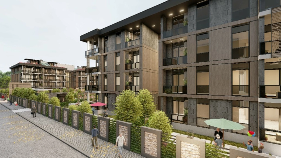 اختبر أسلوب حياة خالي من الضغوط مع شقق حديثة في منطقة بويوكجكمجة بإسطنبول - صورة 3