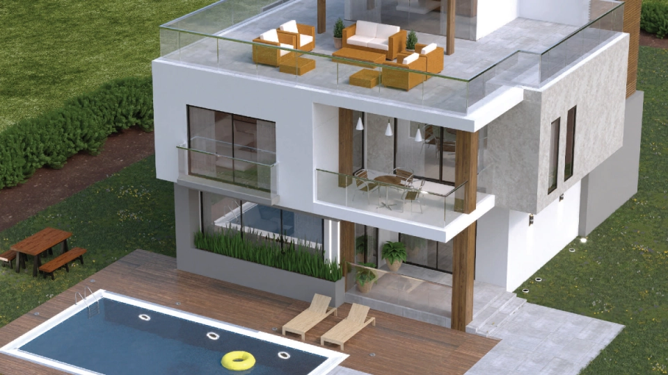 4-Bed 300m² Semi-detached villa in büyükçekmece — From $683,000 · Citizenship Eligible | Domirel — photo 2