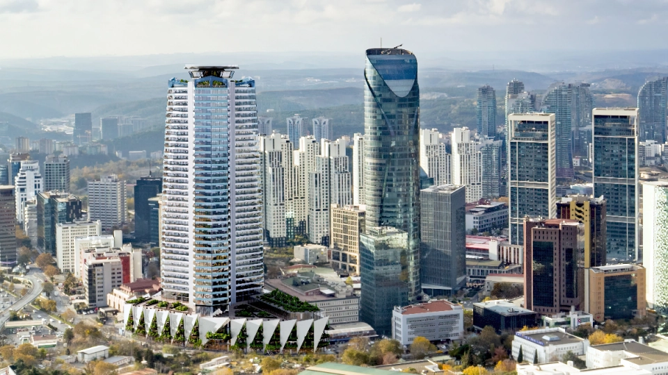 مجمع فاخر مع مطابخ مفروشة وموقع مناسب للوصول السهل إلى المدينة - صورة 4