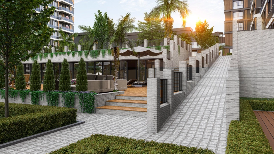 فلل حديثة في وسط اسطنبول - بيئة معيشية مستدامة وفاخرة وجديرة بالاستثمار - صورة 2