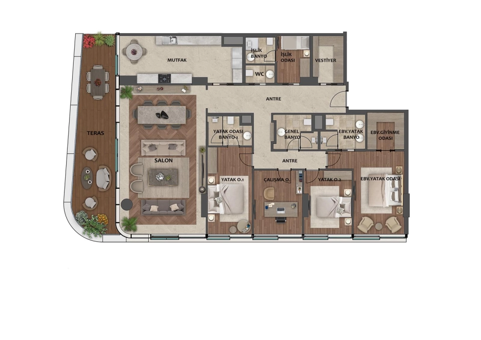 5-Bed 352m² Flat in zeytinburnu — From $2,500,000 · Citizenship Eligible | Domirel — photo 63