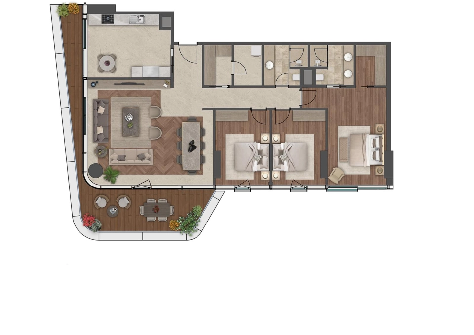 5-Bed 352m² Flat in zeytinburnu — From $2,500,000 · Citizenship Eligible | Domirel — photo 65