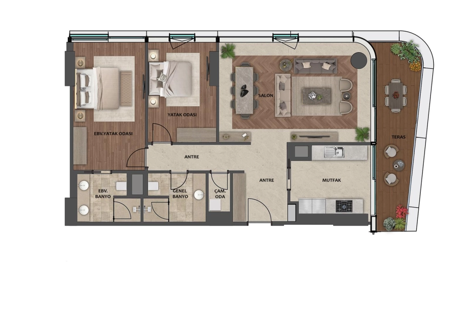 5-Bed 352m² Flat in zeytinburnu — From $2,500,000 · Citizenship Eligible | Domirel — photo 69