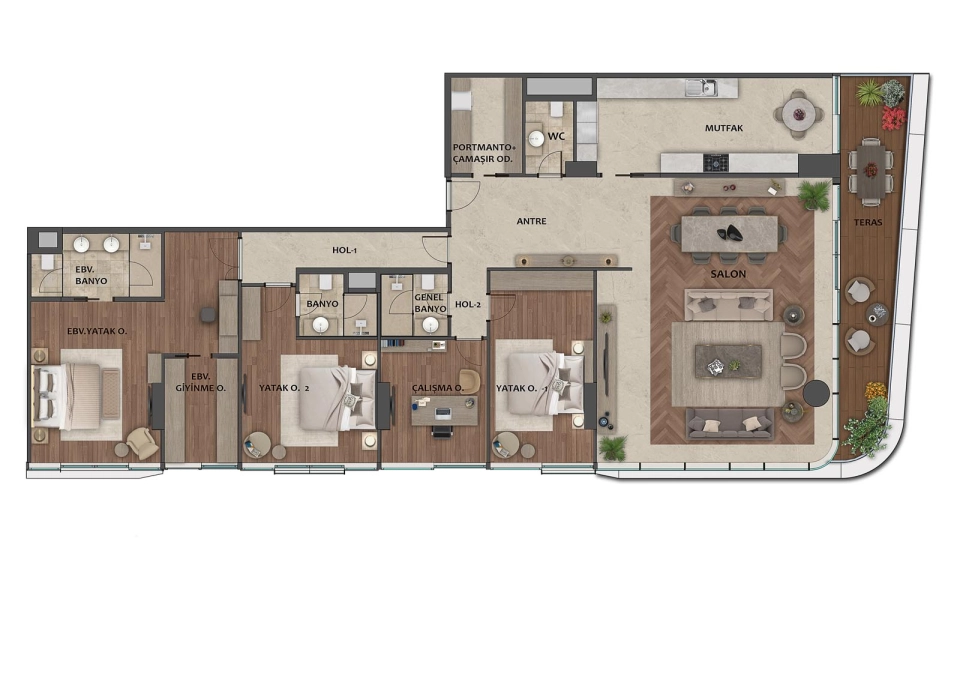 5-Bed 352m² Flat in zeytinburnu — From $2,500,000 · Citizenship Eligible | Domirel — photo 72