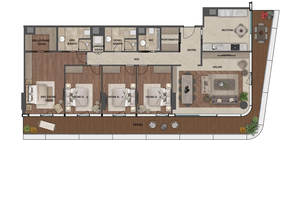 5-Bed 352m² Flat in zeytinburnu — From $2,500,000 · Citizenship Eligible | Domirel — photo 74