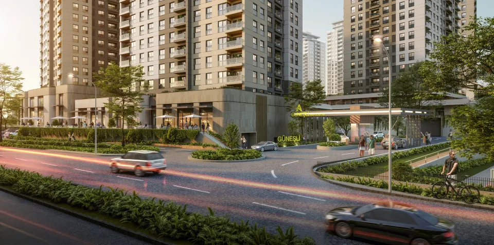 Modern Residential Investment Hub with Metro Access in Güneşli, Istanbul