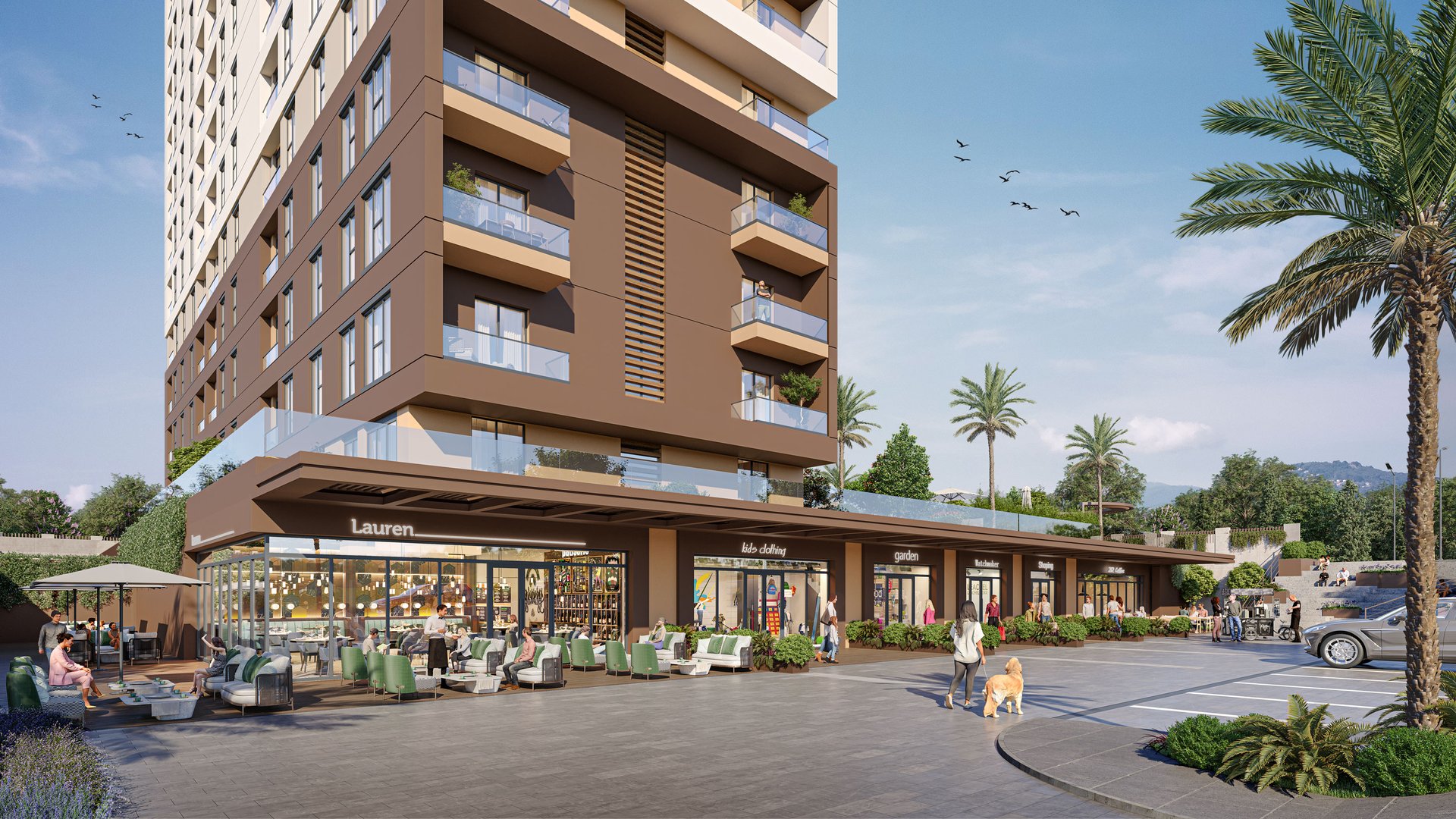 2+1 Apartment · Sea View · Floors 3-7 · 88m² · $400,000 · Topkapı, fatih