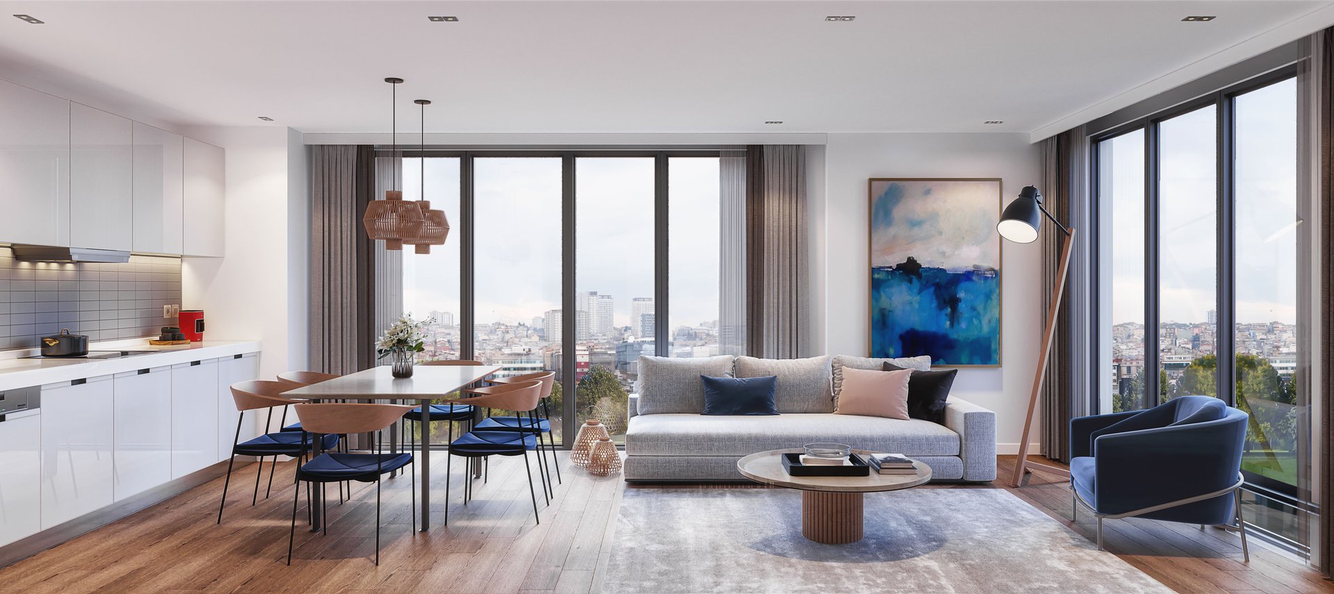 2+1 Apartment 106m² başakşehir, Istanbul | Domirel — photo 10