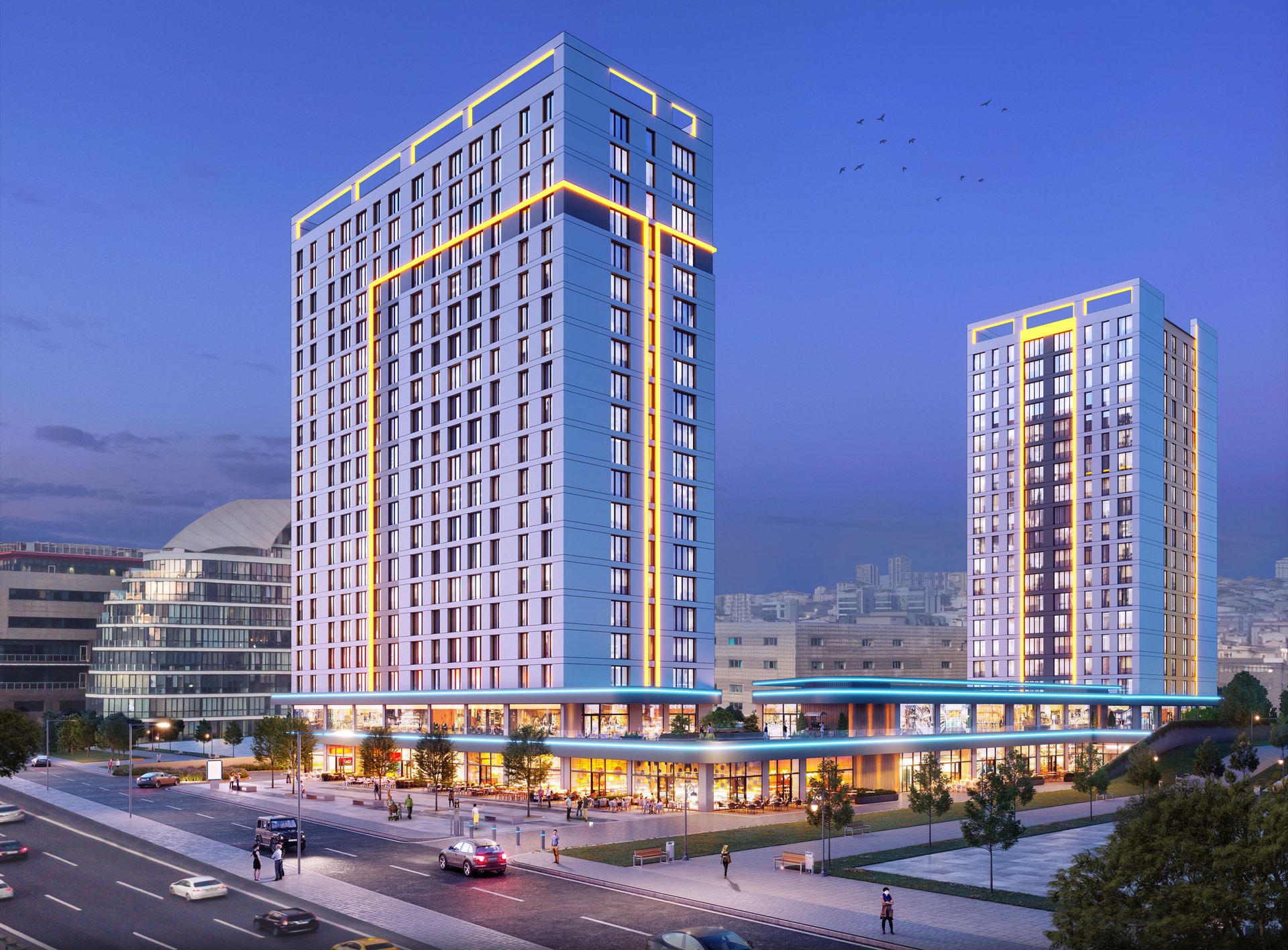 2+1 Apartment 106m² başakşehir, Istanbul | Domirel — photo 4