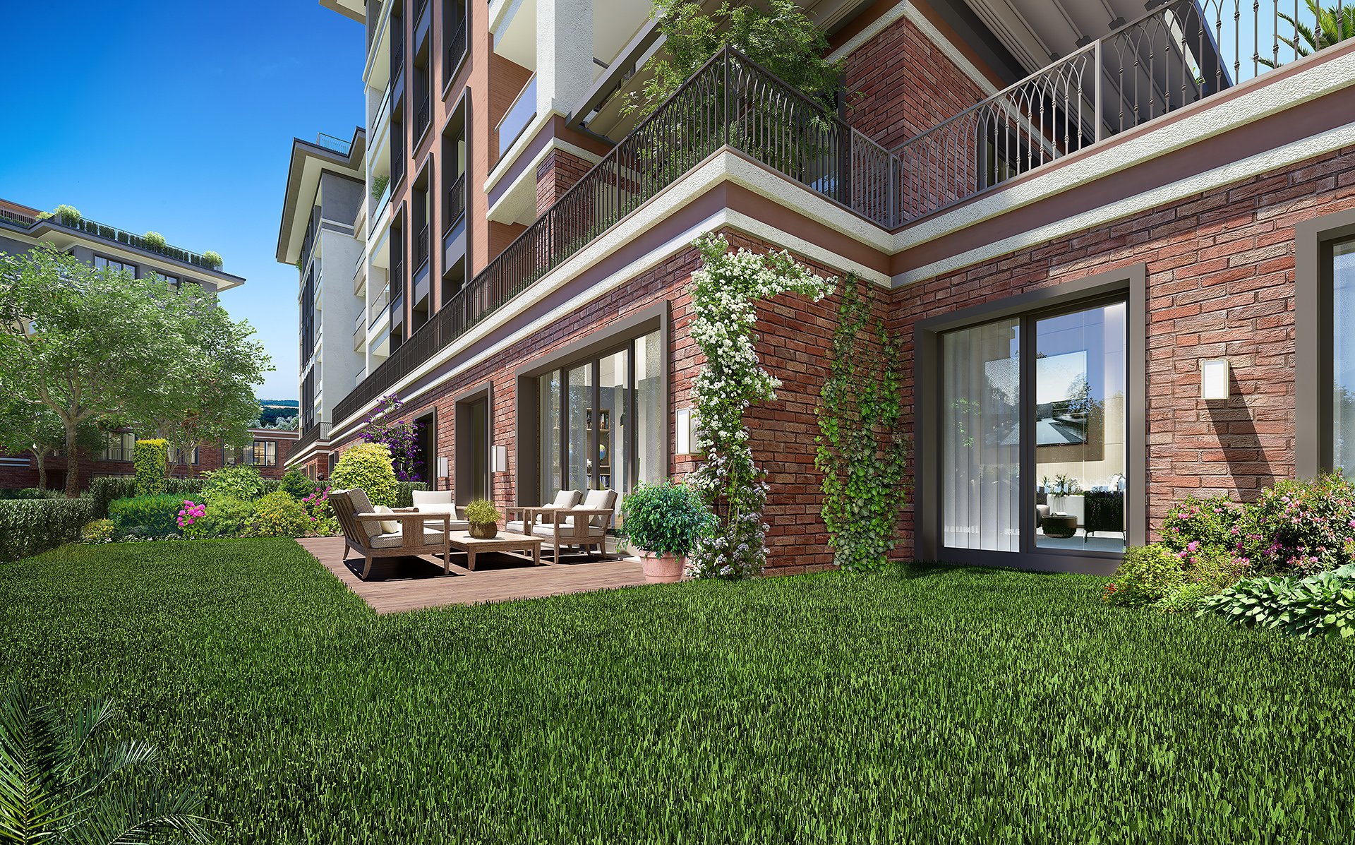 1+1 Luxury Apartment 77m², Göktürk, Istanbul
